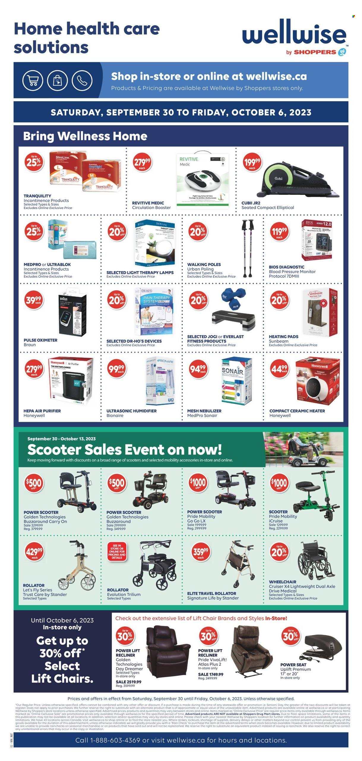 Shoppers Drug Mart flyer - September 30, 2023 - October 05, 2023. Page 25