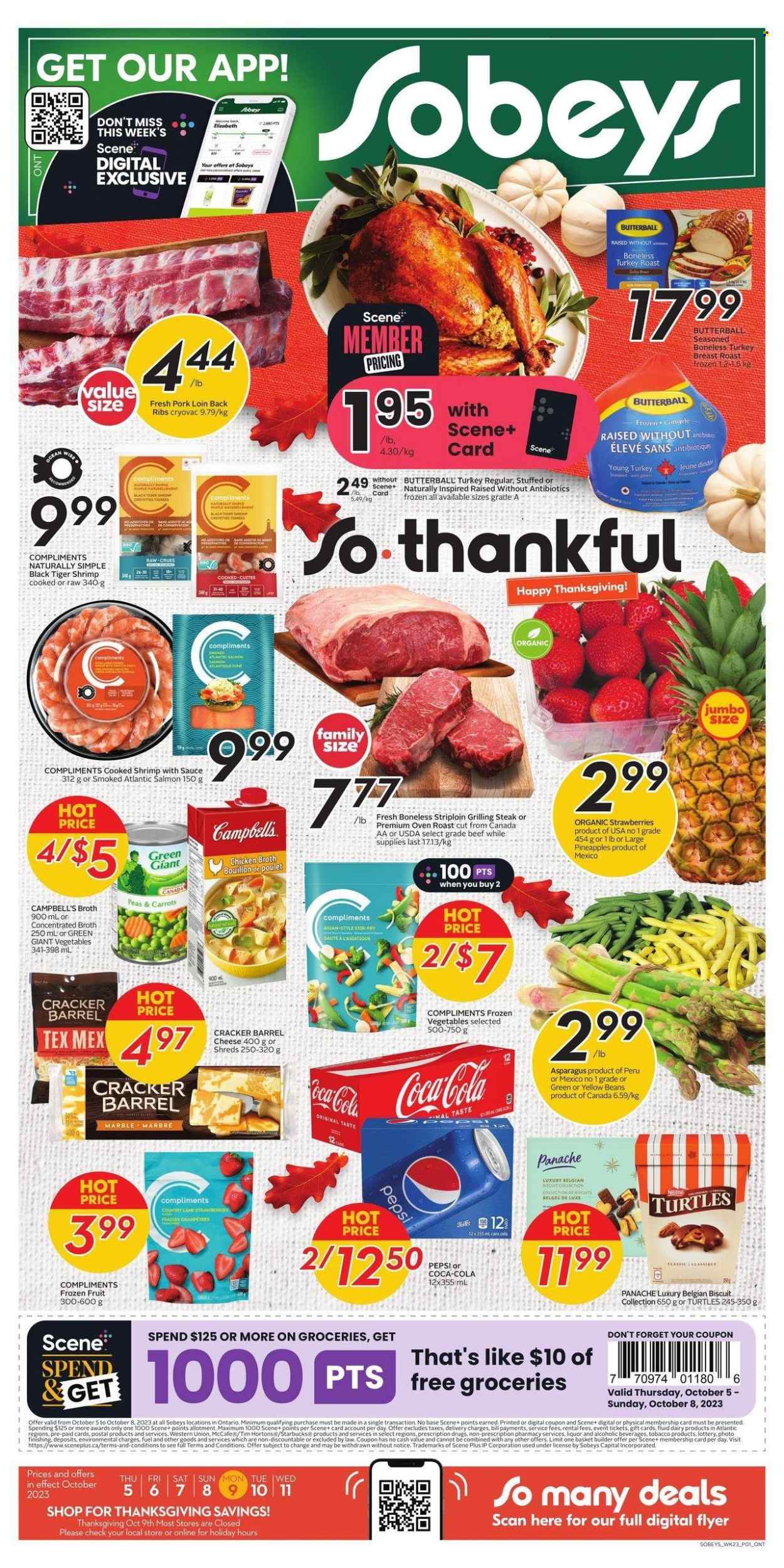 Sobeys flyer - October 05, 2023 - October 11, 2023. Page 1