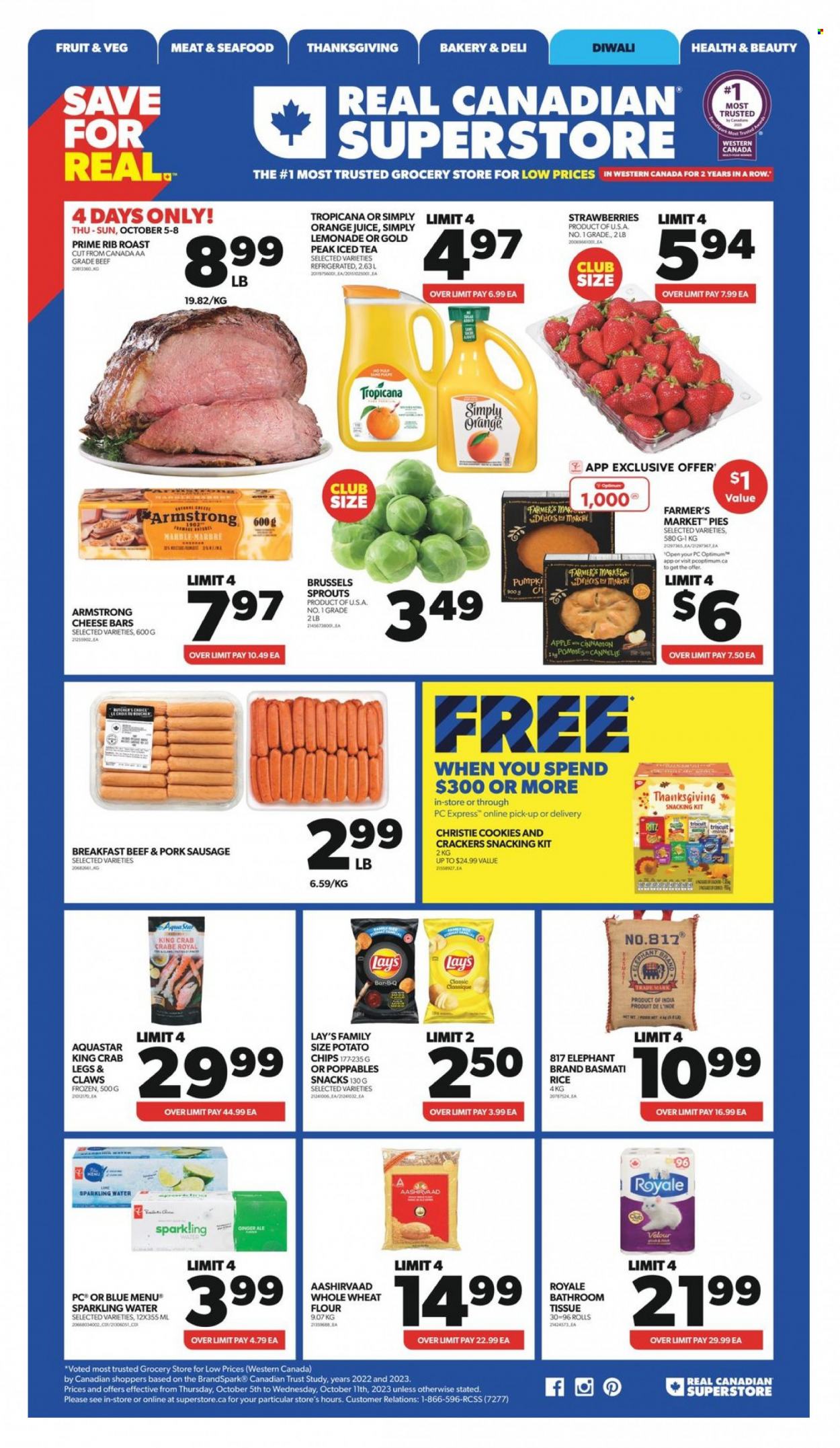 Real Canadian Superstore flyer - October 05, 2023 - October 11, 2023. Page 1