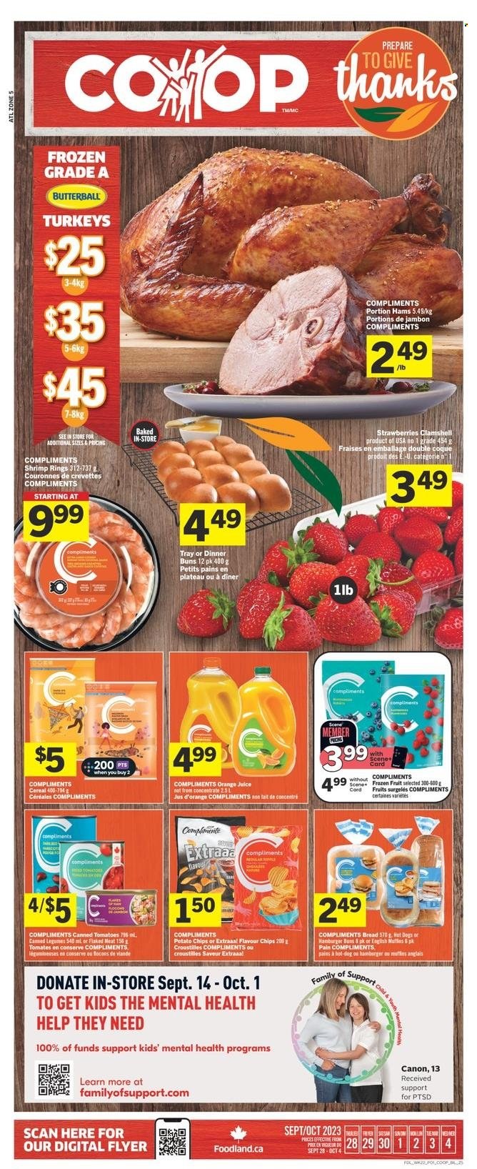 Co-op flyer - September 28, 2023 - October 04, 2023. Page 1