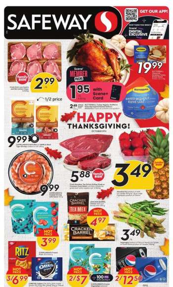 Circulaire Safeway - 05 Octobre 2023 - 11 Octobre 2023.