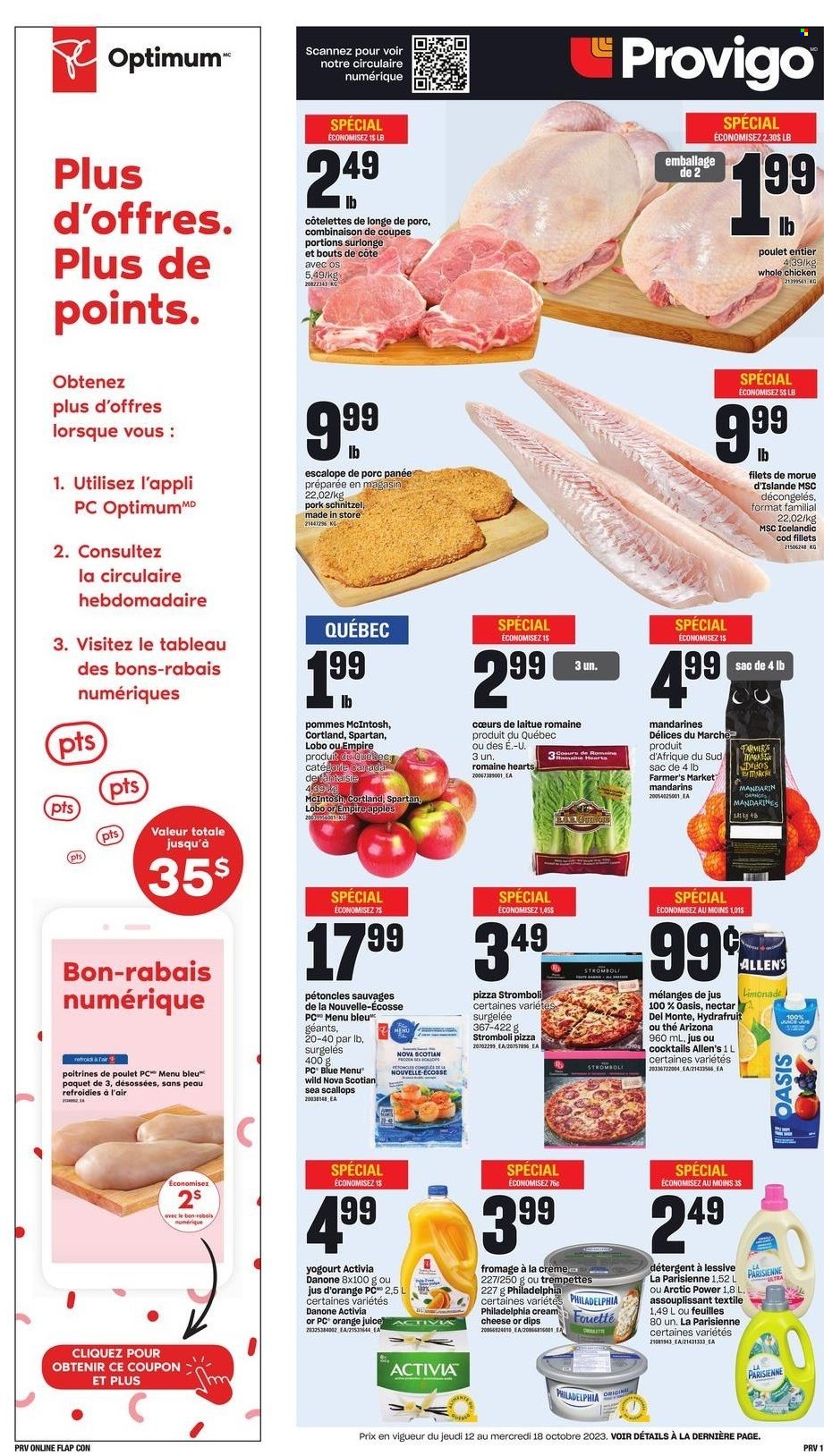 Provigo flyer - October 12, 2023 - October 18, 2023. Page 1