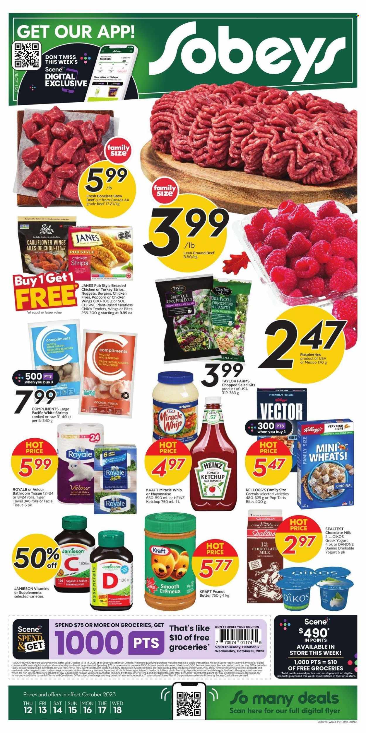 Sobeys flyer - October 12, 2023 - October 18, 2023. Page 1