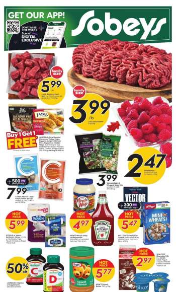 Circulaire Sobeys - 12 Octobre 2023 - 18 Octobre 2023.