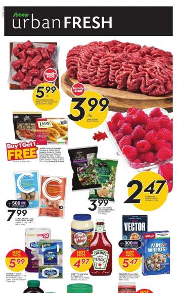 Circulaire Sobeys Urban Fresh - 12 Octobre 2023 - 18 Octobre 2023.