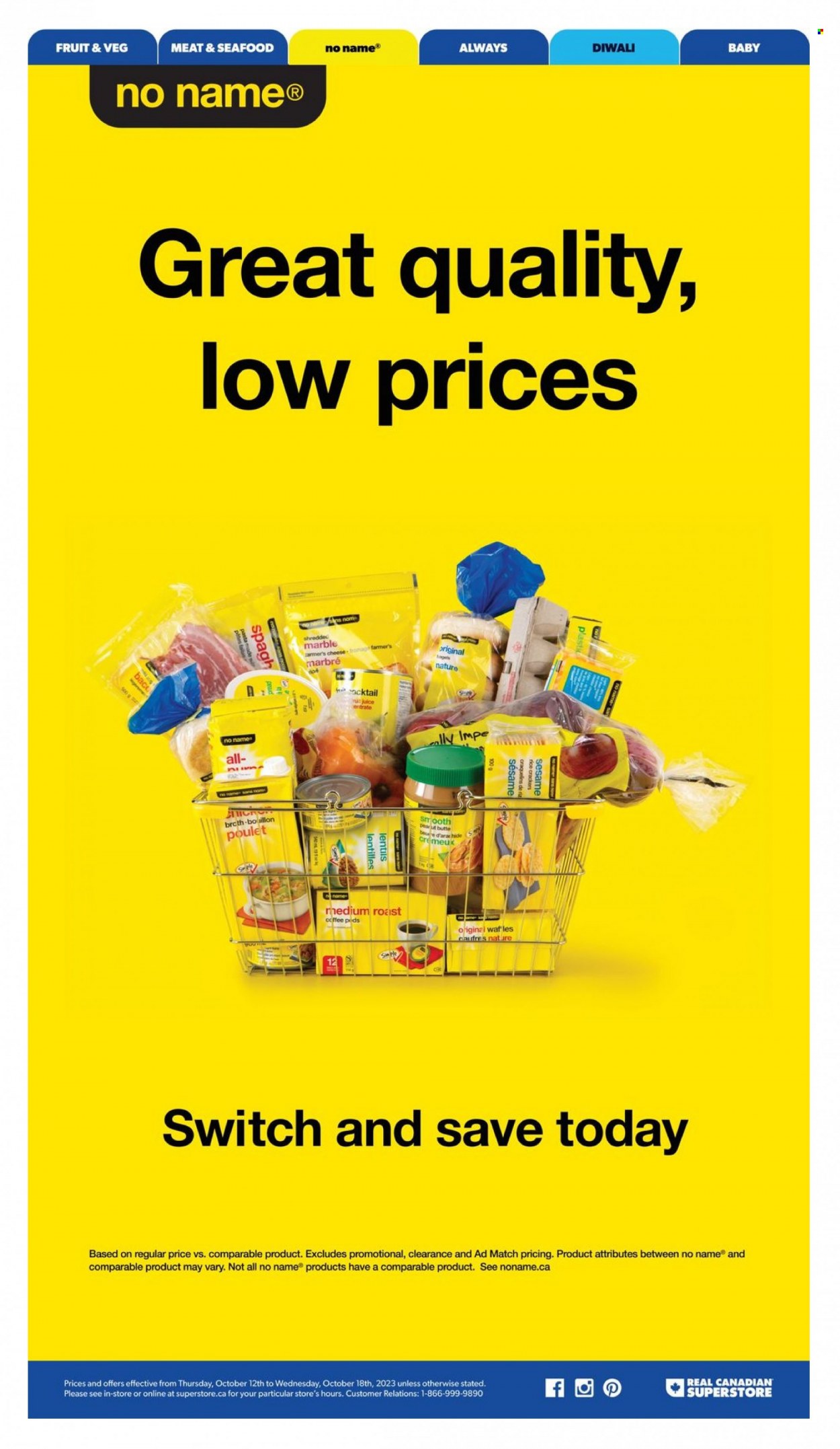 Real Canadian Superstore flyer - October 12, 2023 - October 18, 2023. Page 28