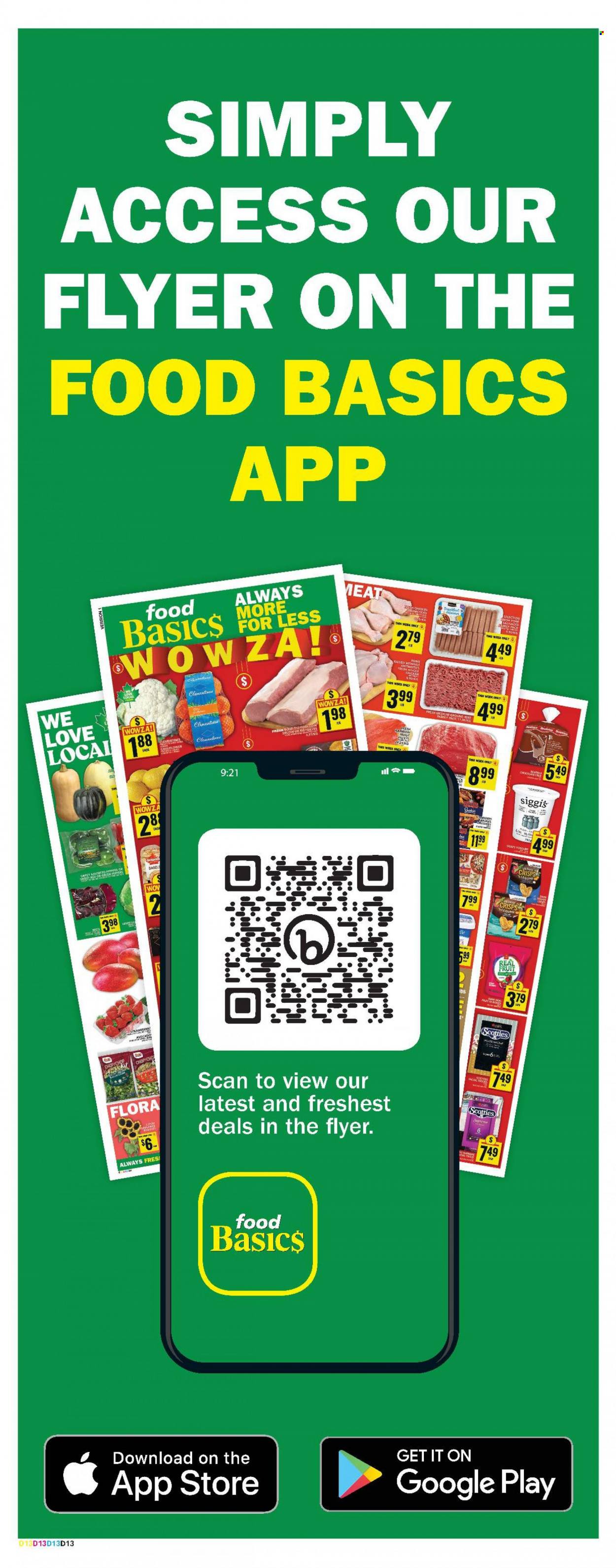 Food Basics flyer. Page 1