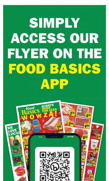 thumbnail - FOOD BASICS flyer