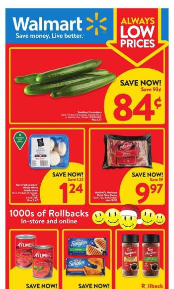 Circulaire Walmart - 19 Octobre 2023 - 25 Octobre 2023.