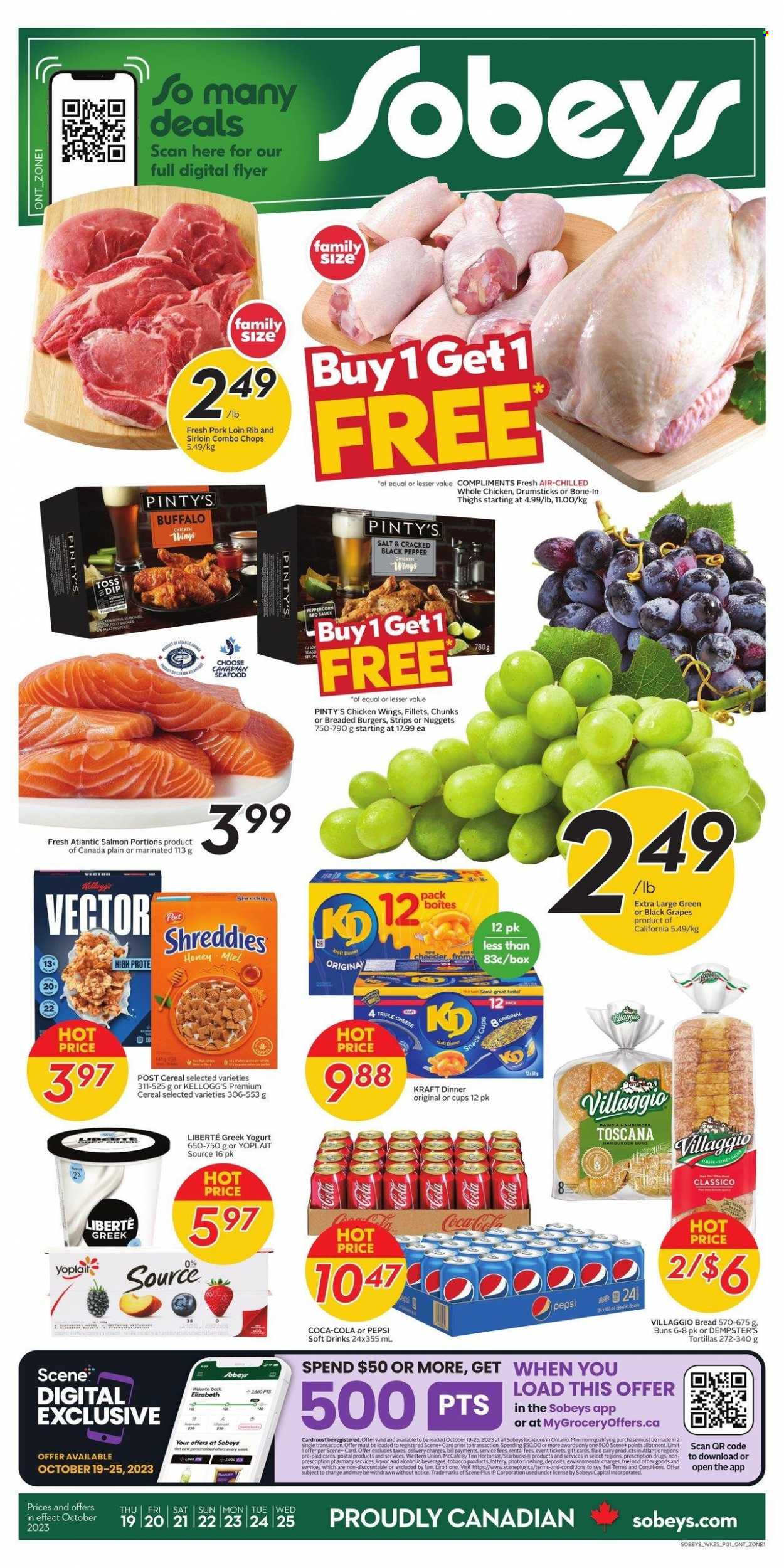 Sobeys flyer - October 19, 2023 - October 25, 2023. Page 1