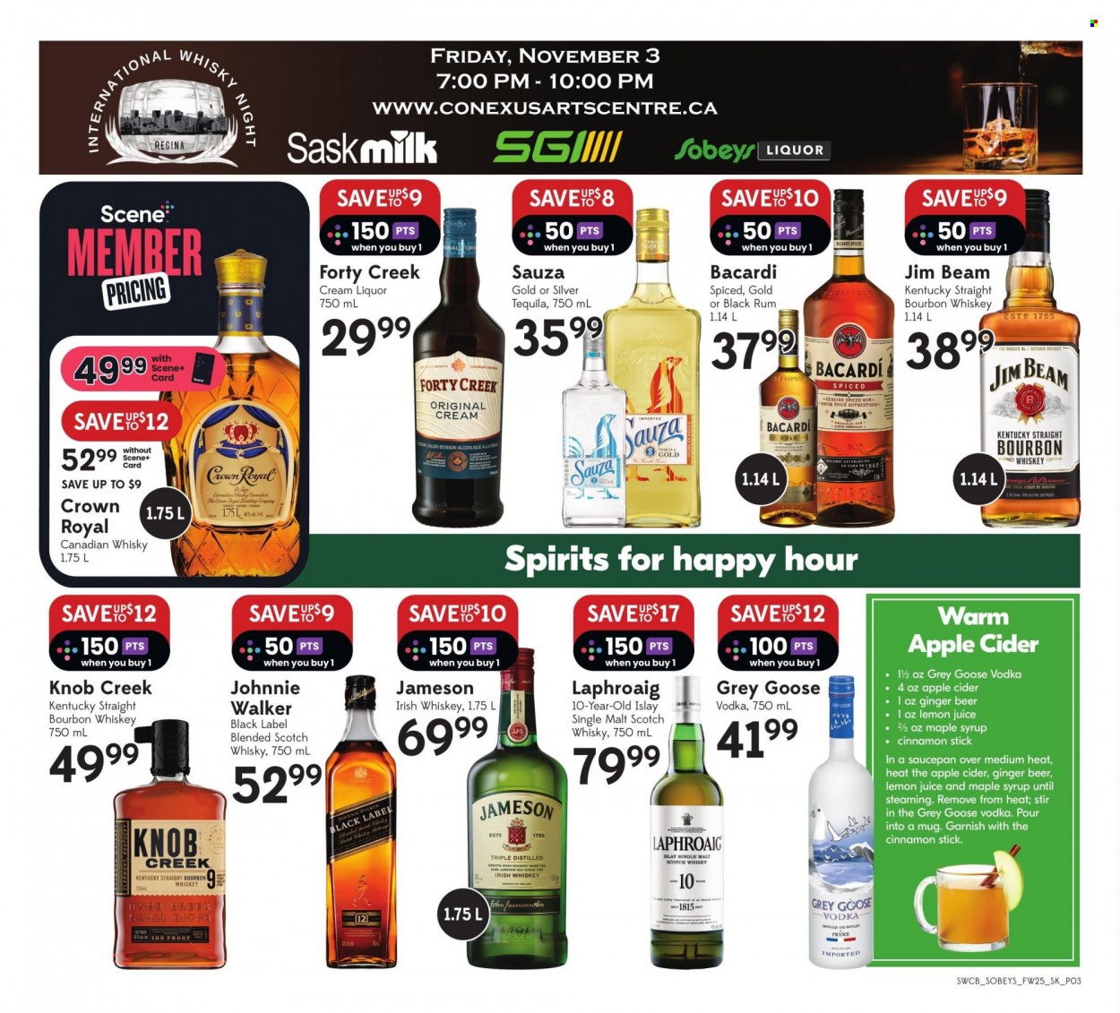 Sobeys Liquor flyer - October 19, 2023 - October 25, 2023. Page 3