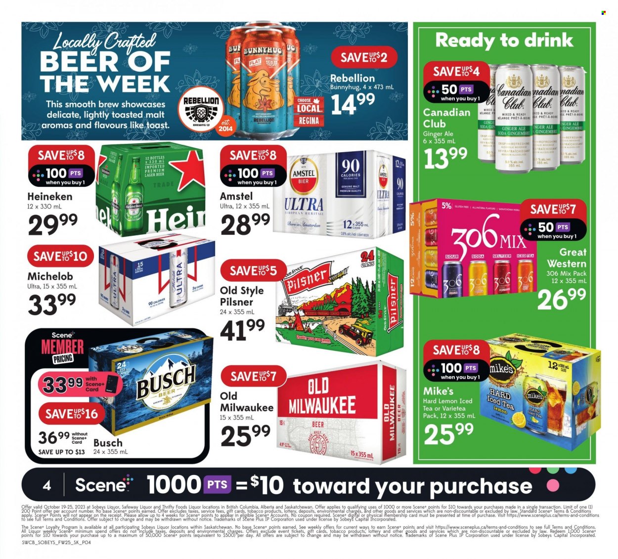 Sobeys Liquor flyer - October 19, 2023 - October 25, 2023. Page 5