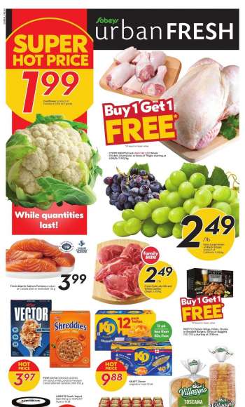 Sobeys Urban Fresh Flyer - October 19, 2023 - October 25, 2023.