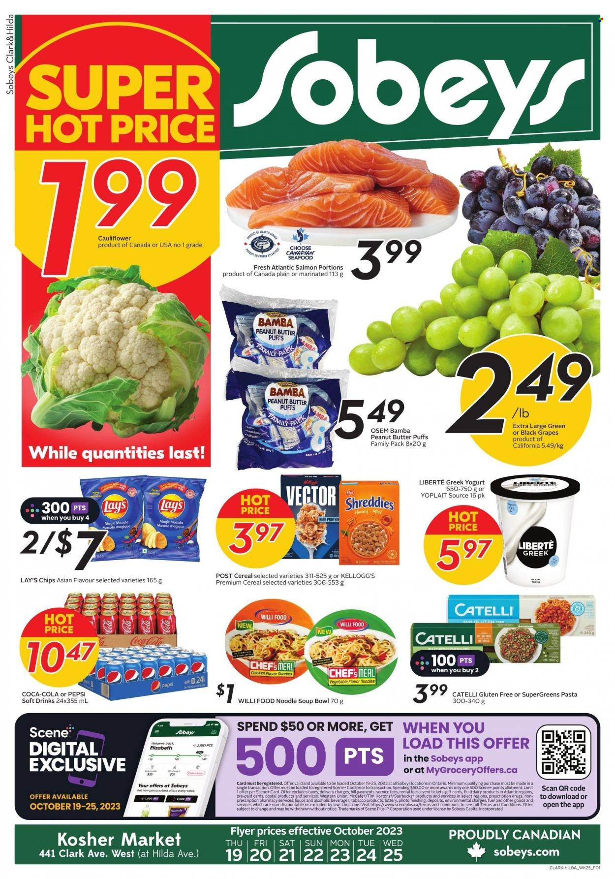 Sobeys flyer - October 19, 2023 - October 25, 2023. Page 1