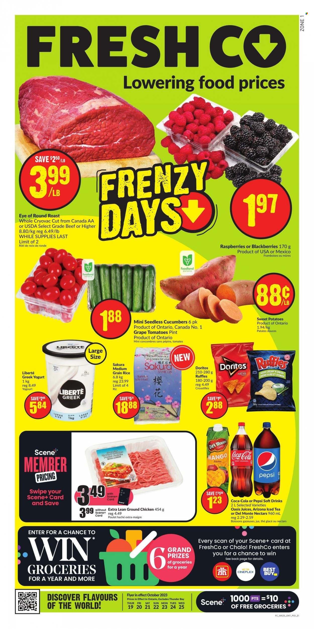FreshCo. flyer - October 19, 2023 - October 25, 2023. Page 1