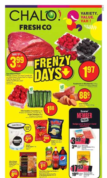 Circulaire Chalo! FreshCo. - 19 Octobre 2023 - 25 Octobre 2023.