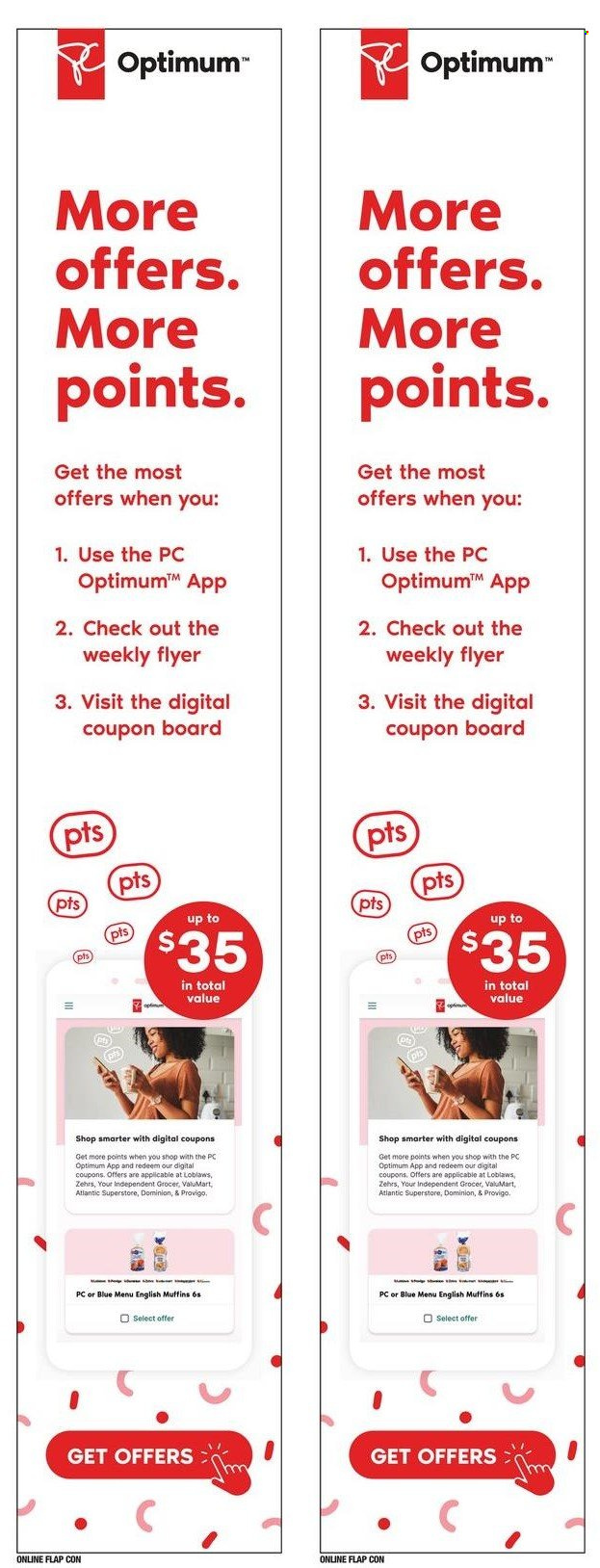 Loblaws flyer. Page 12