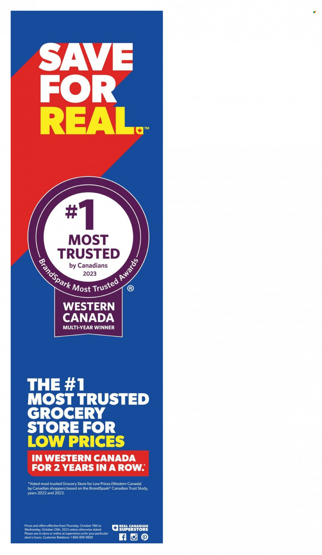 Real Canadian Superstore flyer - October 19, 2023 - October 25, 2023. Page 30