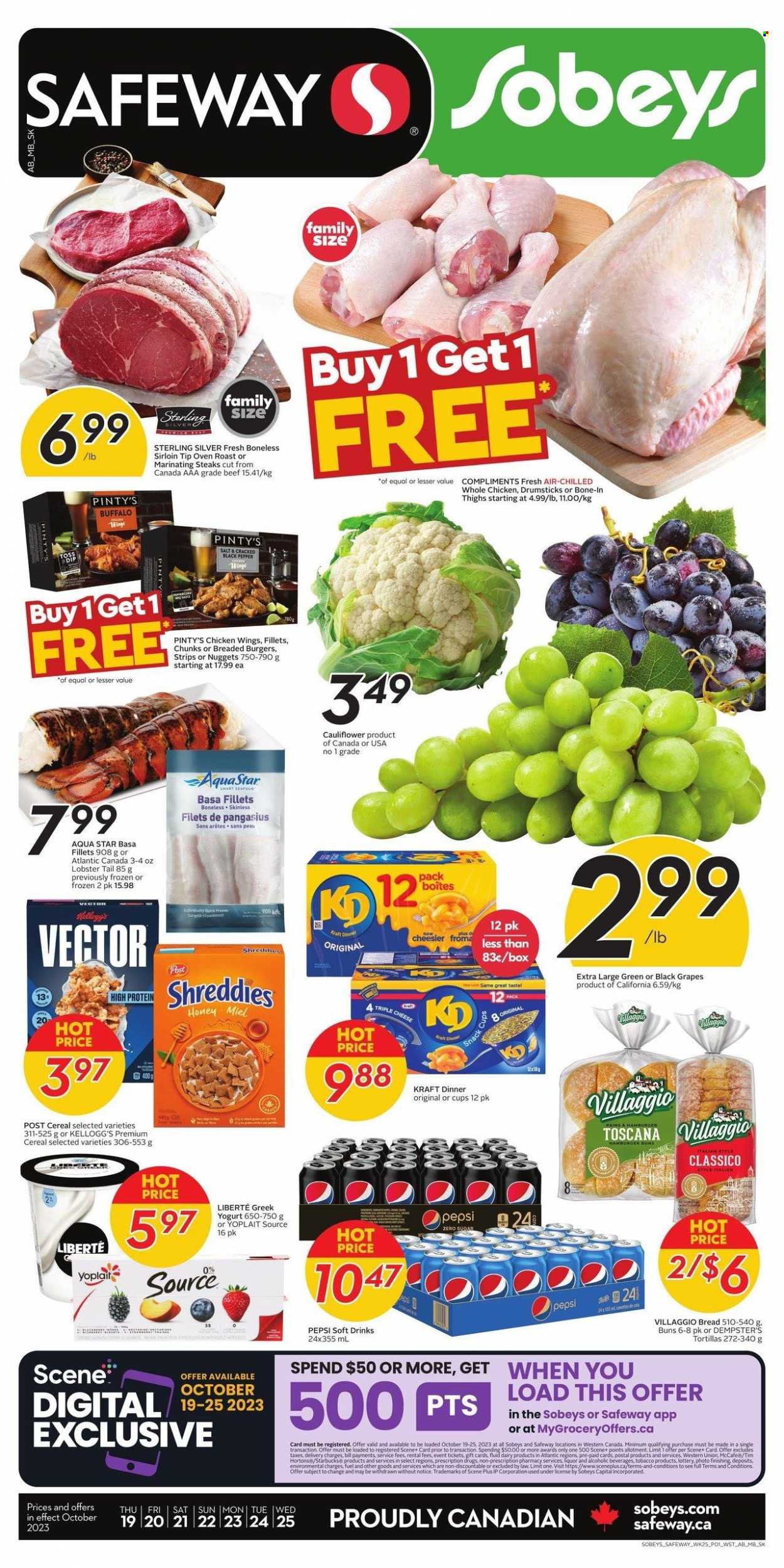 Sobeys flyer - October 19, 2023 - October 25, 2023. Page 1