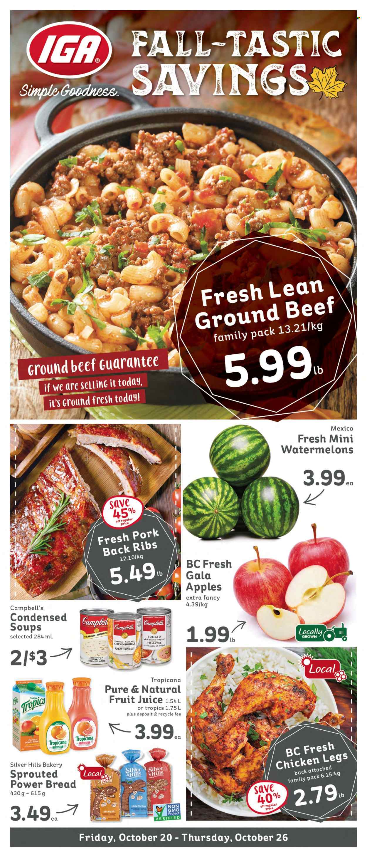 IGA Simple Goodness flyer - October 13, 2023 - October 19, 2023. Page 1