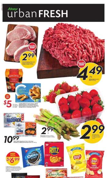 Circulaire Sobeys Urban Fresh - 26 Octobre 2023 - 01 Novembre 2023.