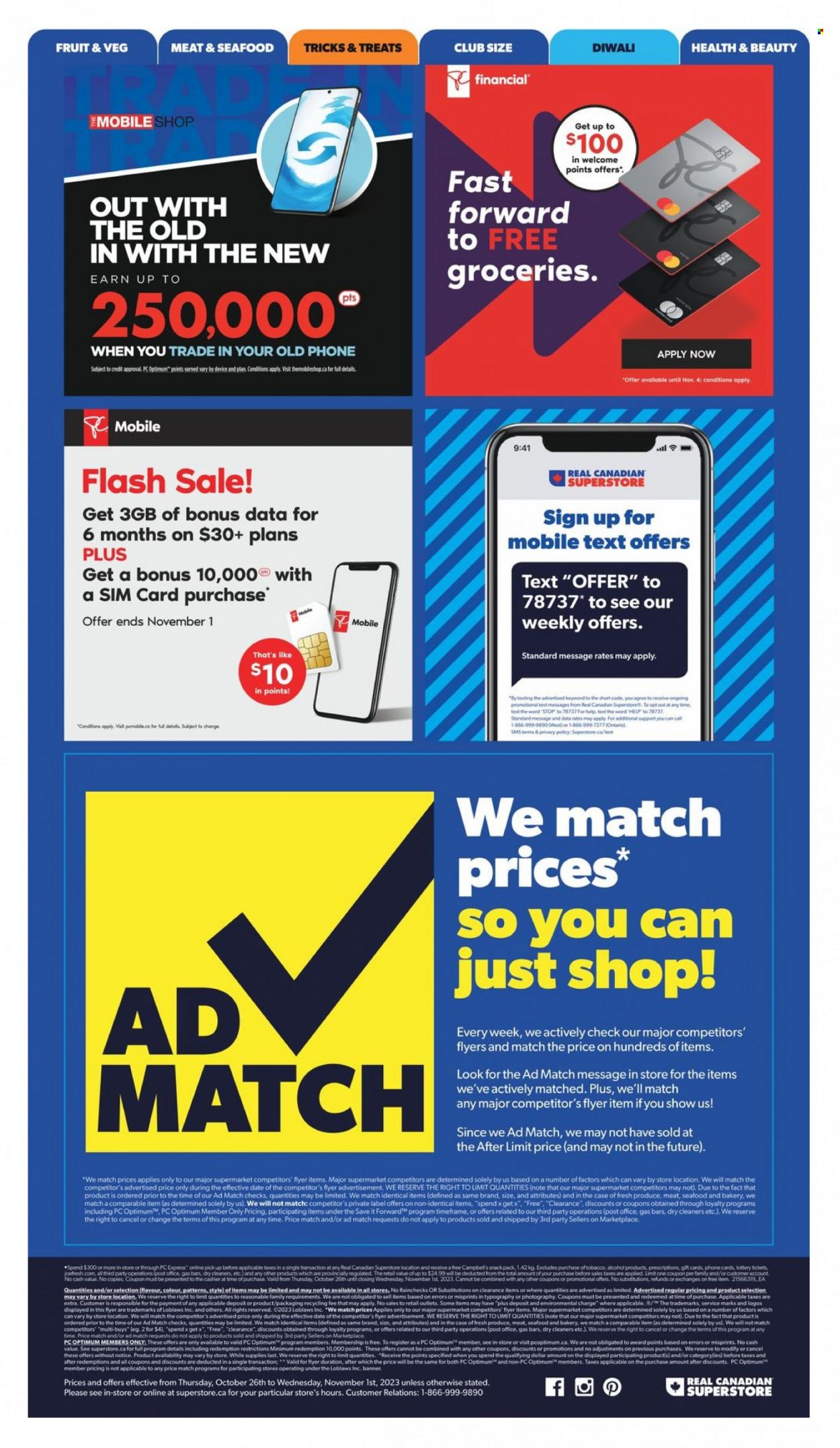 Real Canadian Superstore flyer - October 26, 2023 - November 01, 2023. Page 22