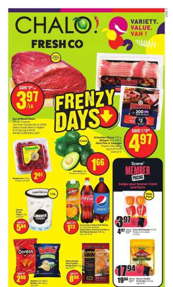 Chalo! FreshCo. Flyer - October 19, 2023 - October 25, 2023.