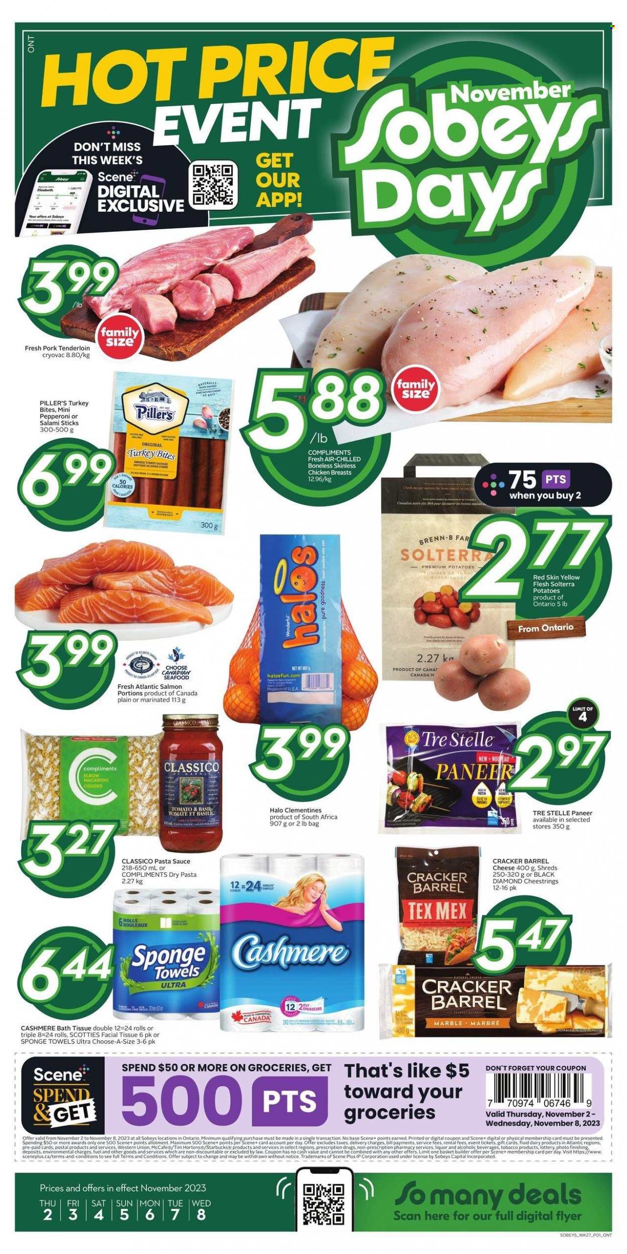 Sobeys flyer - November 02, 2023 - November 08, 2023. Page 1
