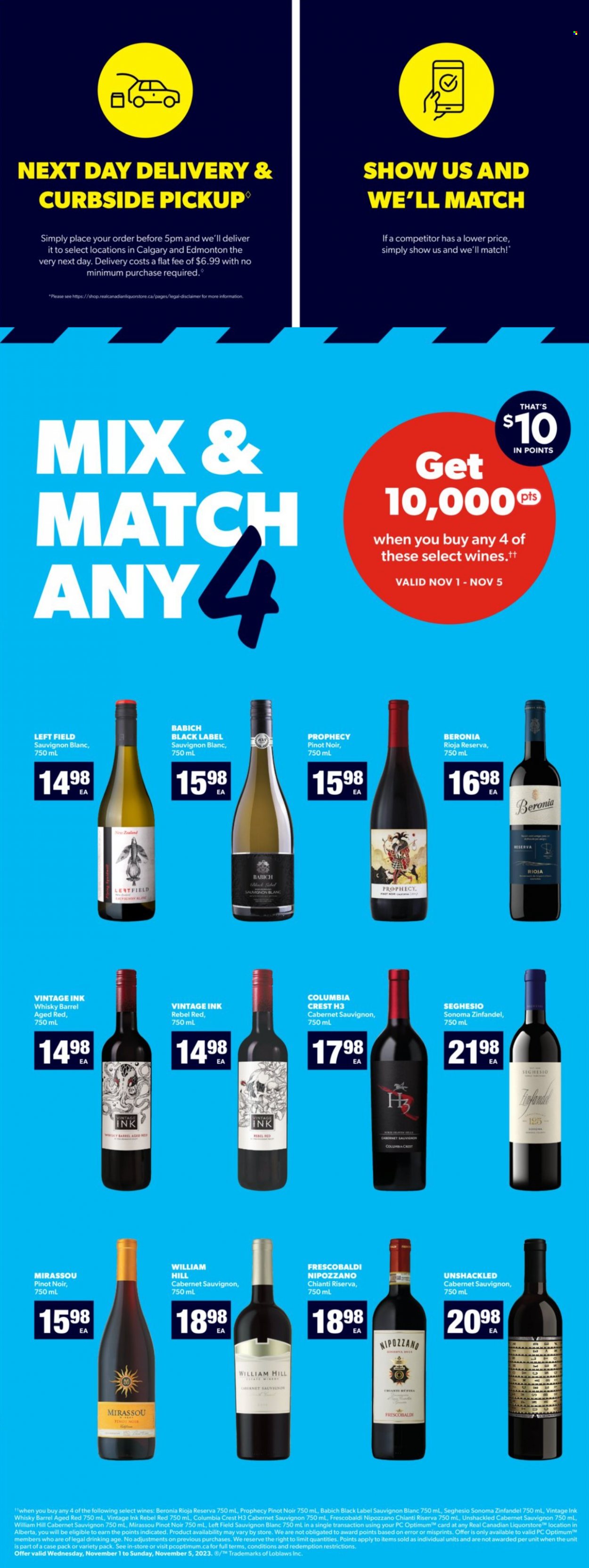 Real Canadian Liquorstore flyer - November 01, 2023 - November 05, 2023. Page 9