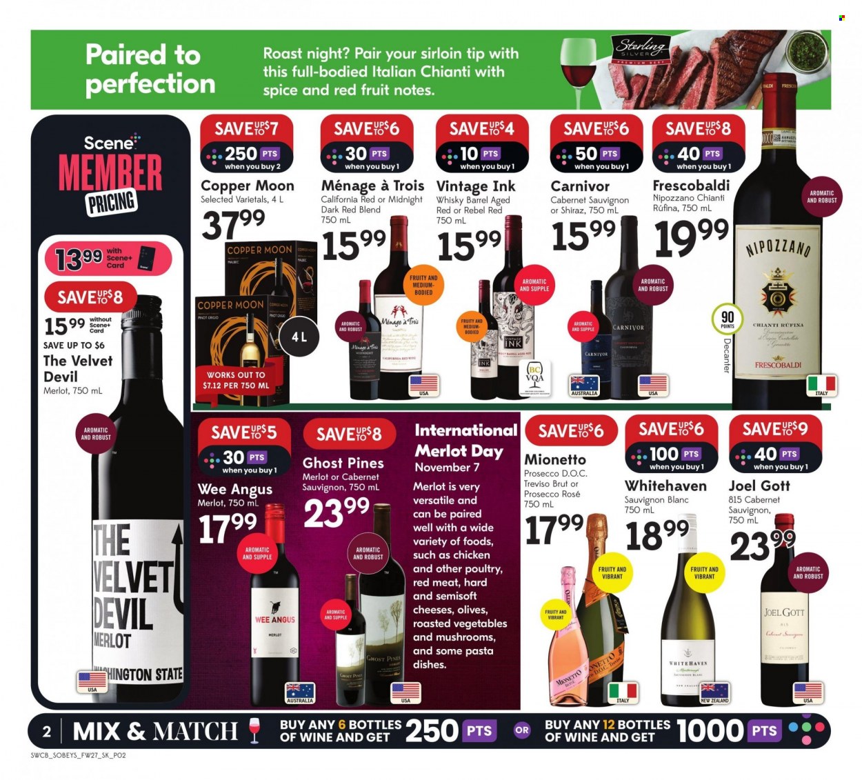 Sobeys Liquor flyer - November 02, 2023 - November 08, 2023. Page 2