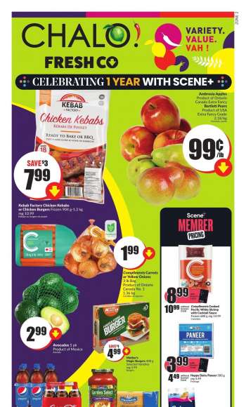 Chalo! FreshCo. Flyer - November 02, 2023 - November 08, 2023.