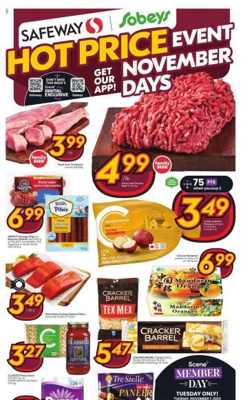 Circulaire Safeway - 02 Novembre 2023 - 08 Novembre 2023.