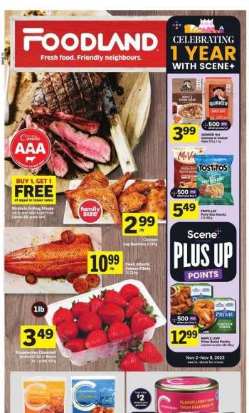 Foodland Flyer - November 02, 2023 - November 08, 2023.