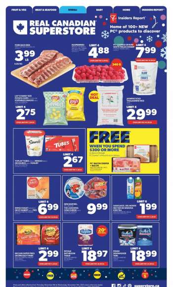 Circulaire Real Canadian Superstore - 09 Novembre 2023 - 15 Novembre 2023.