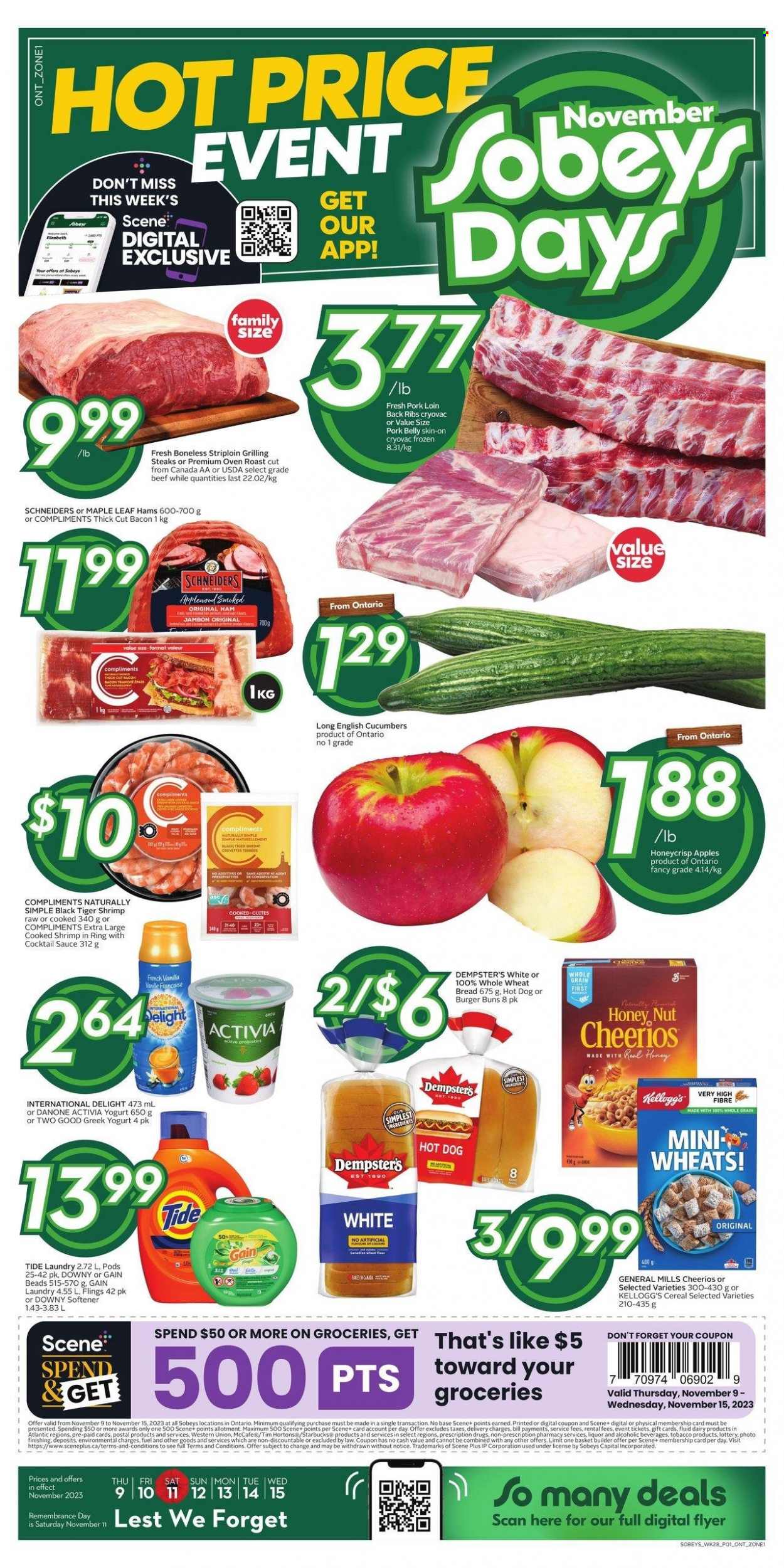 Sobeys flyer - November 09, 2023 - November 15, 2023. Page 1