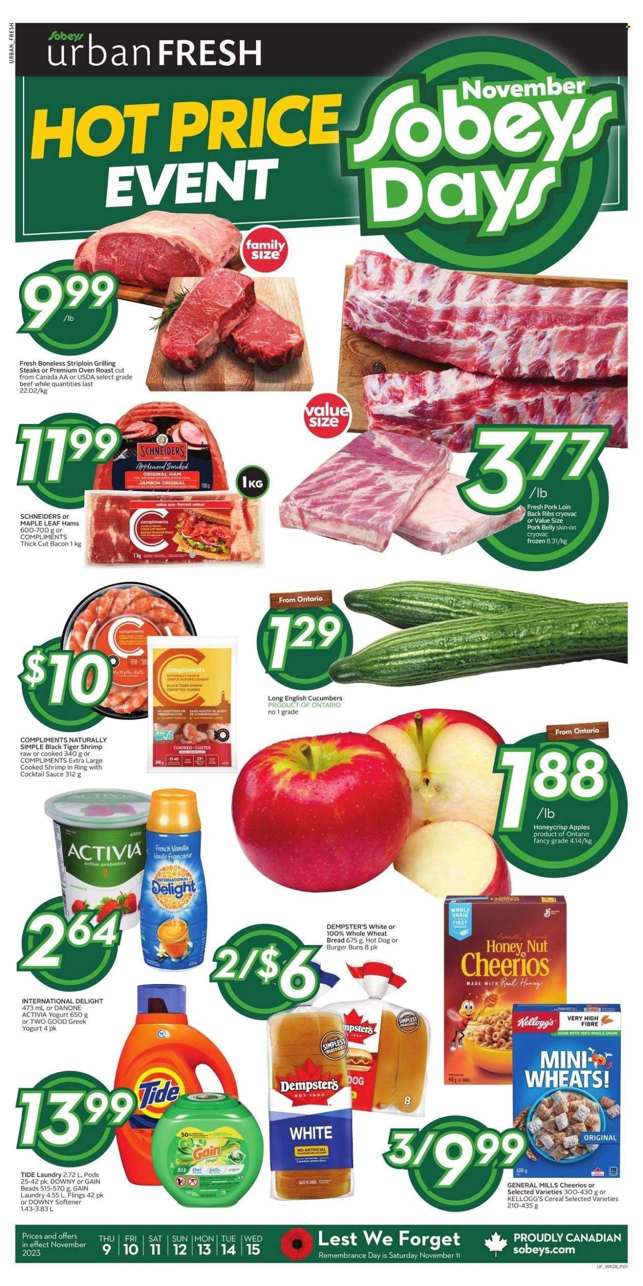 Sobeys Urban Fresh flyer - November 09, 2023 - November 15, 2023. Page 1