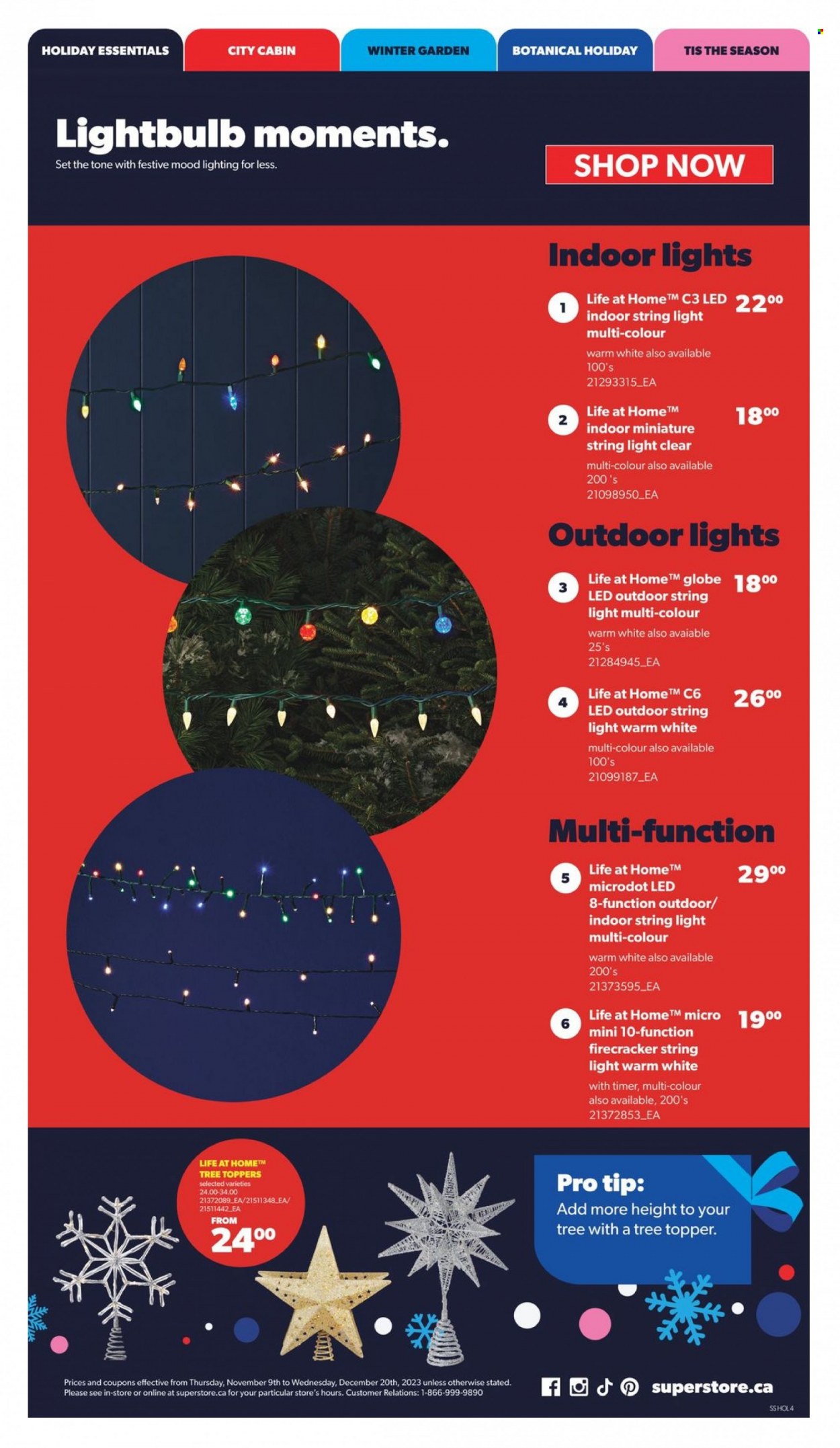 Real Canadian Superstore flyer - November 09, 2023 - December 20, 2023. Page 4