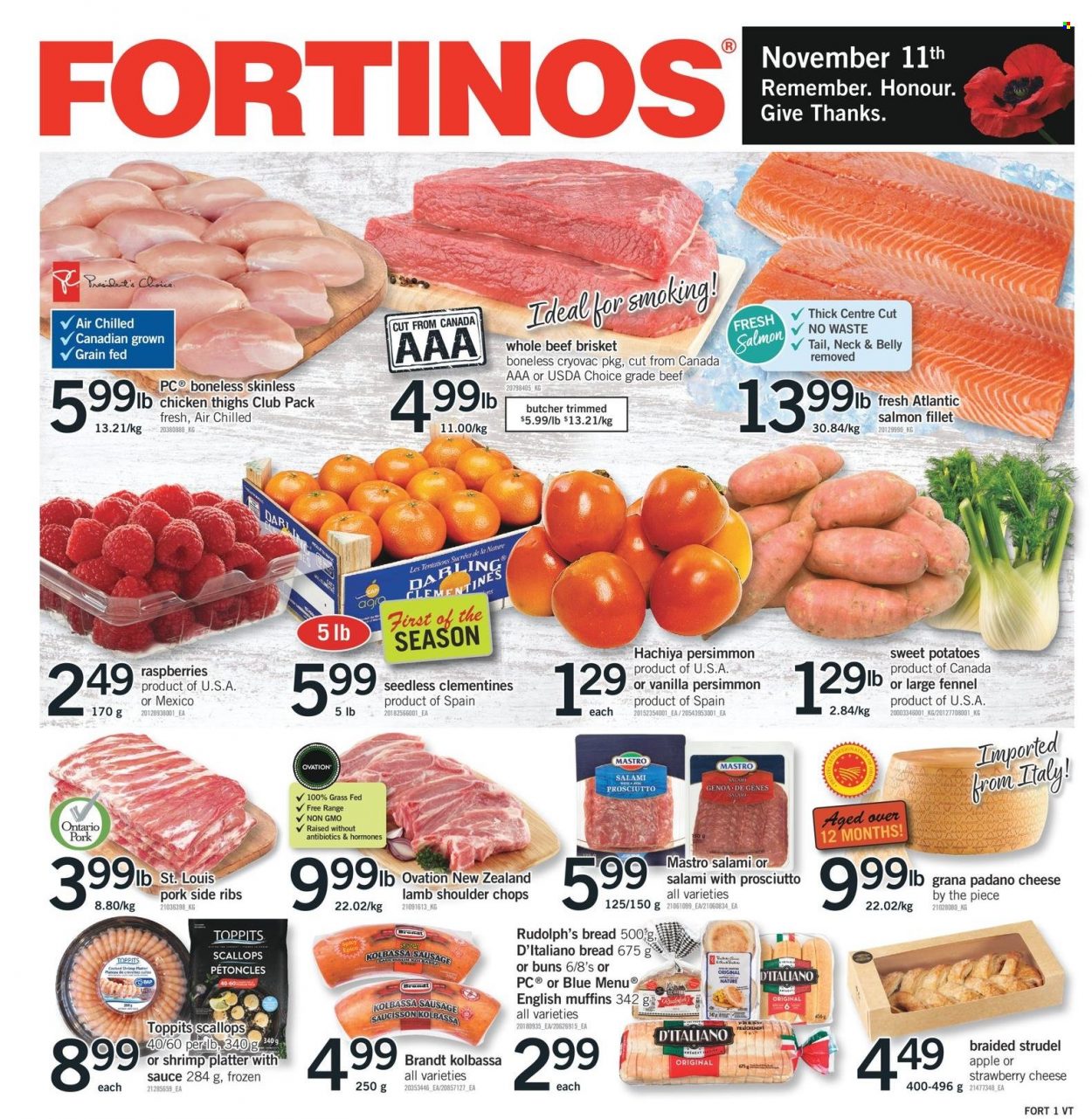 Fortinos flyer - November 09, 2023 - November 15, 2023. Page 1
