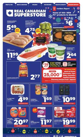 Real Canadian Superstore Flyer - November 16, 2023 - November 22, 2023.