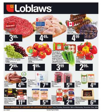 Loblaws Flyer - November 16, 2023 - November 22, 2023.