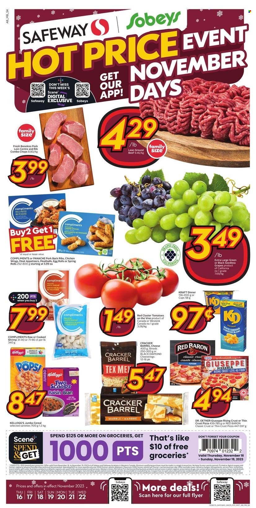 Circulaire Safeway - 16 Novembre 2023 - 22 Novembre 2023. Page 1