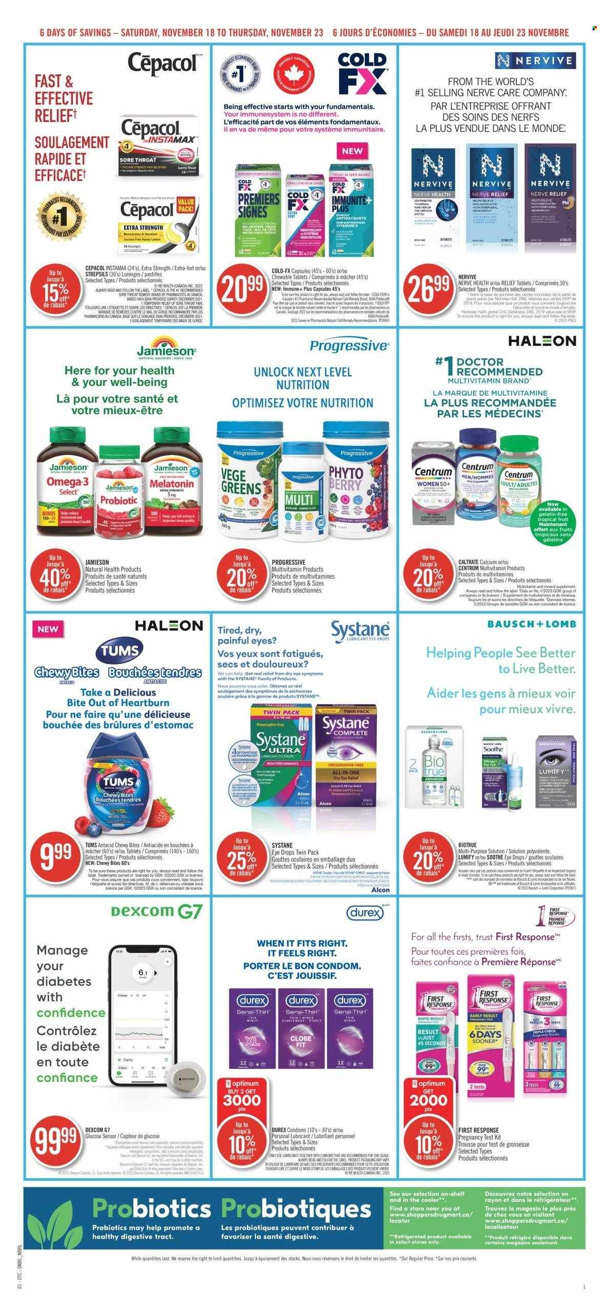 Shoppers Drug Mart flyer - November 18, 2023 - November 23, 2023. Page 9