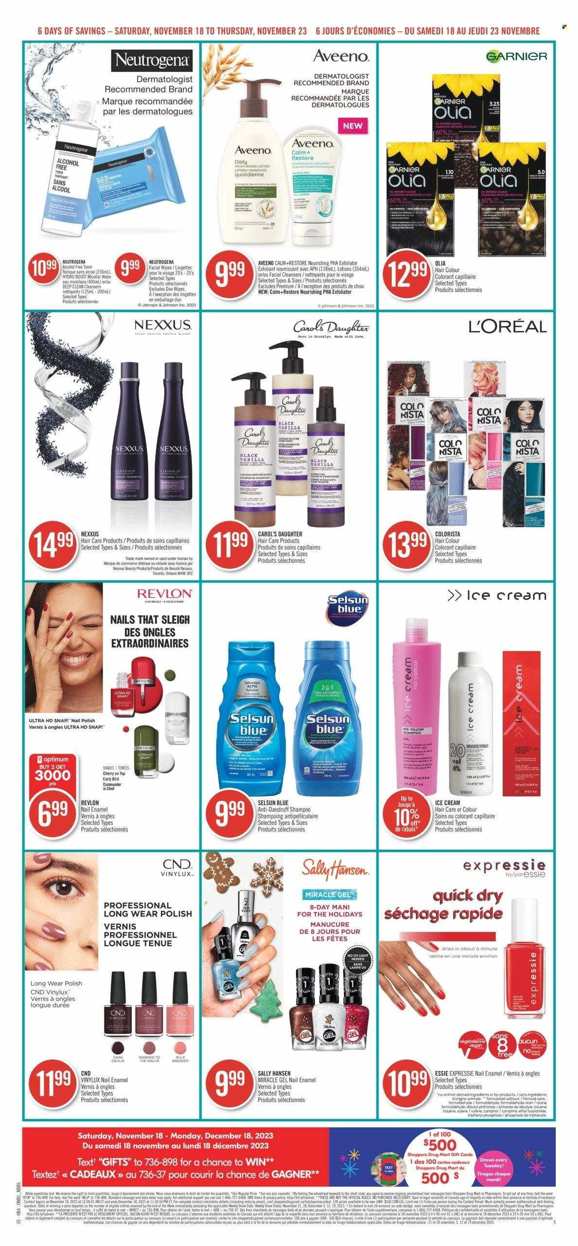 Shoppers Drug Mart flyer - November 18, 2023 - November 23, 2023. Page 13