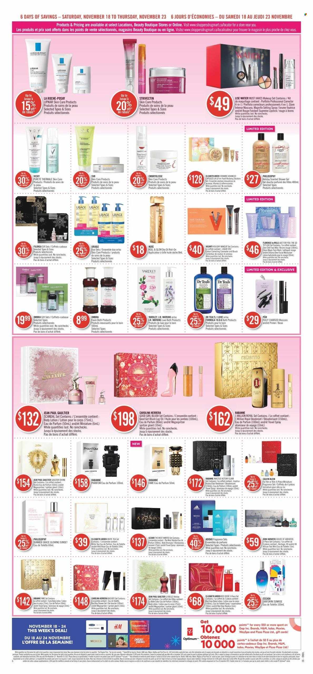 Shoppers Drug Mart flyer - November 18, 2023 - November 23, 2023. Page 14