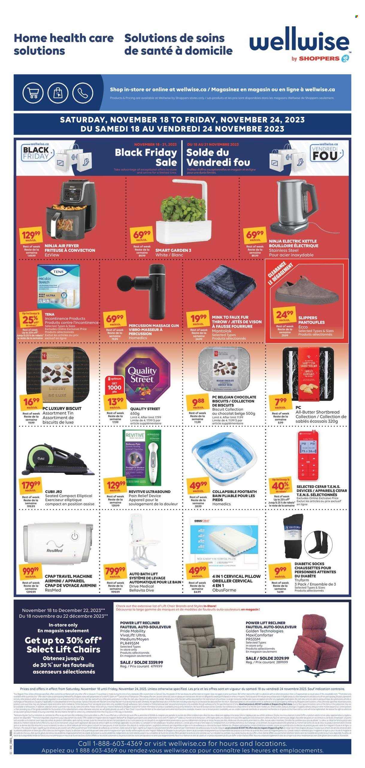 Shoppers Drug Mart flyer - November 18, 2023 - November 23, 2023. Page 22