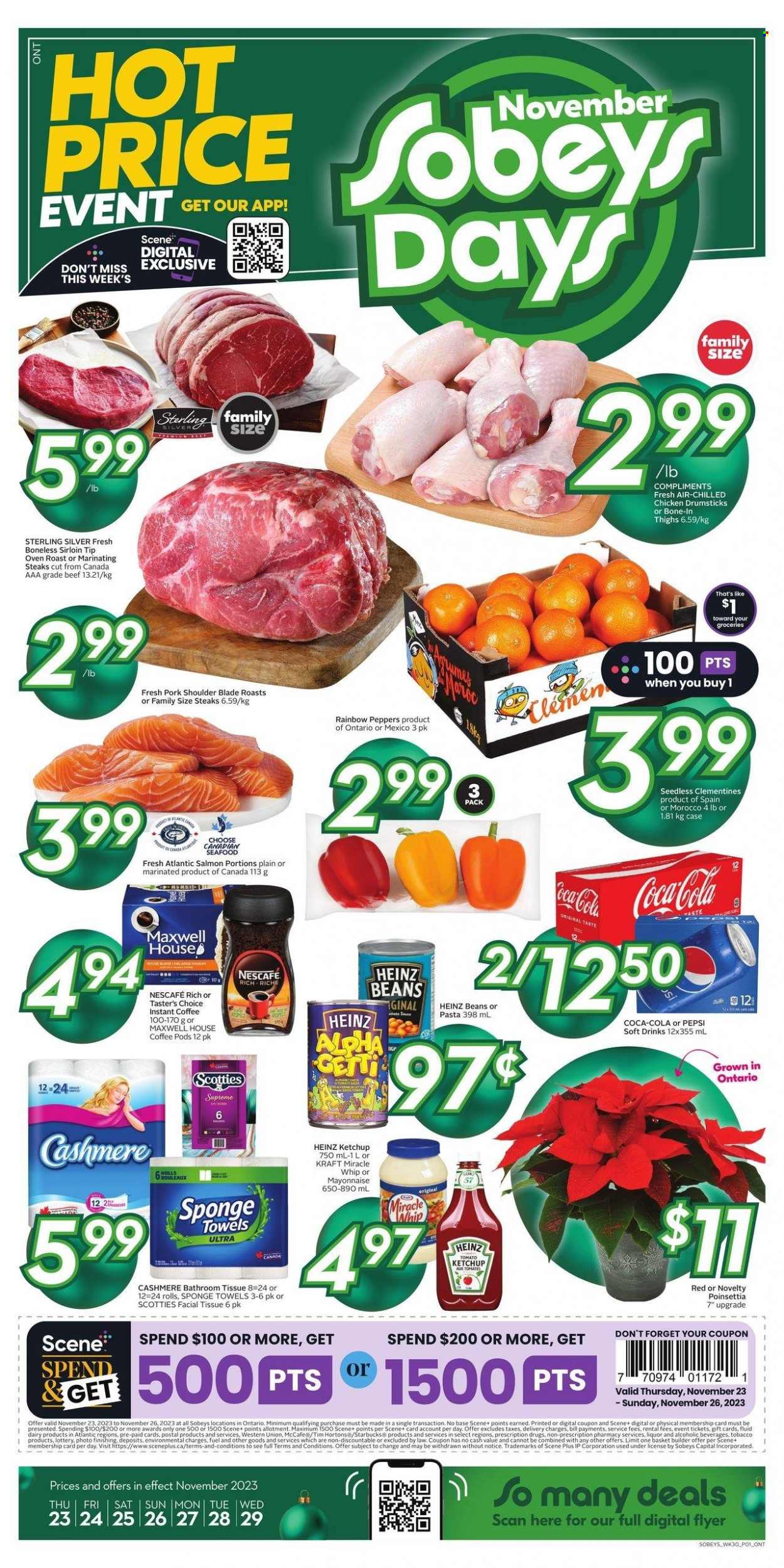 Sobeys flyer - November 23, 2023 - November 29, 2023. Page 1