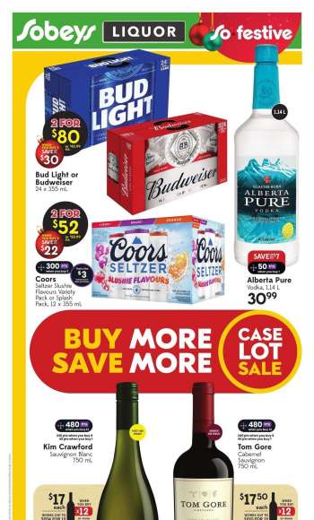 Circulaire Sobeys Liquor - 23 Novembre 2023 - 29 Novembre 2023.