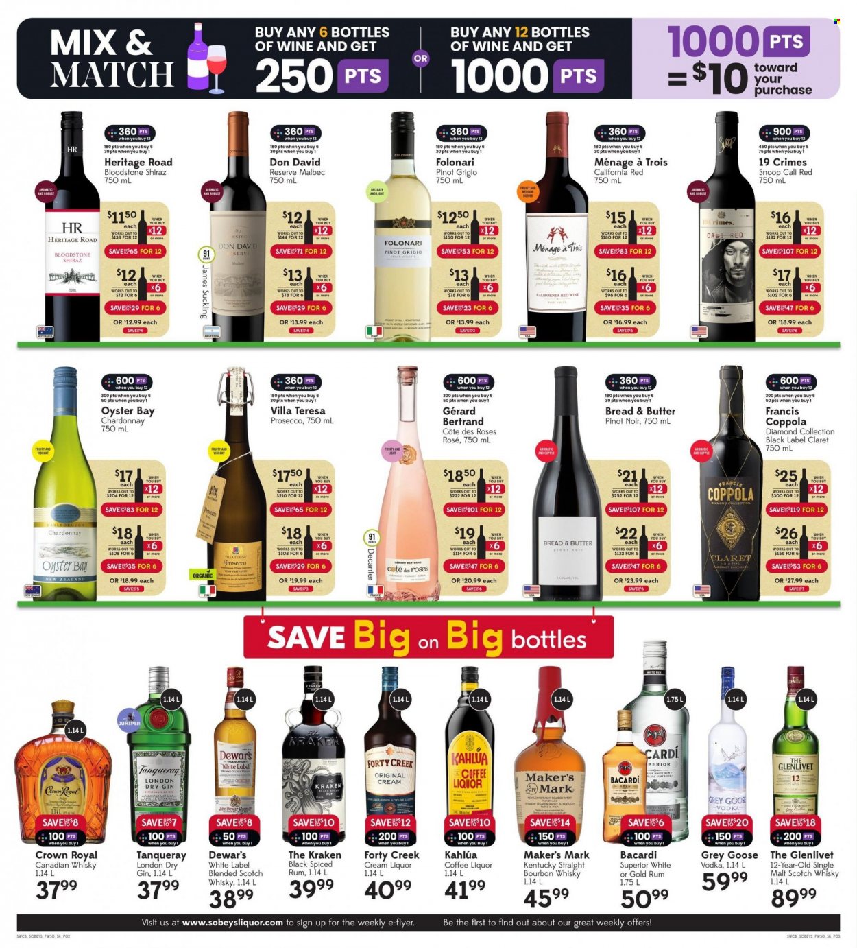 Sobeys Liquor flyer - November 23, 2023 - November 29, 2023. Page 2