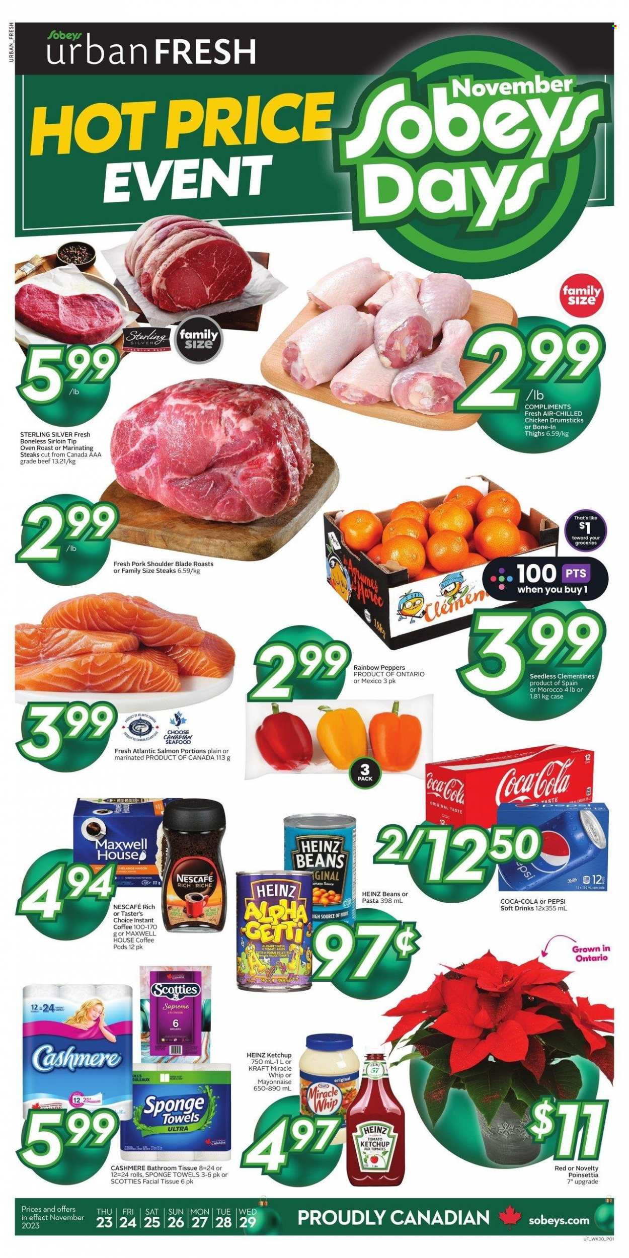 Sobeys Urban Fresh flyer - November 23, 2023 - November 29, 2023. Page 1