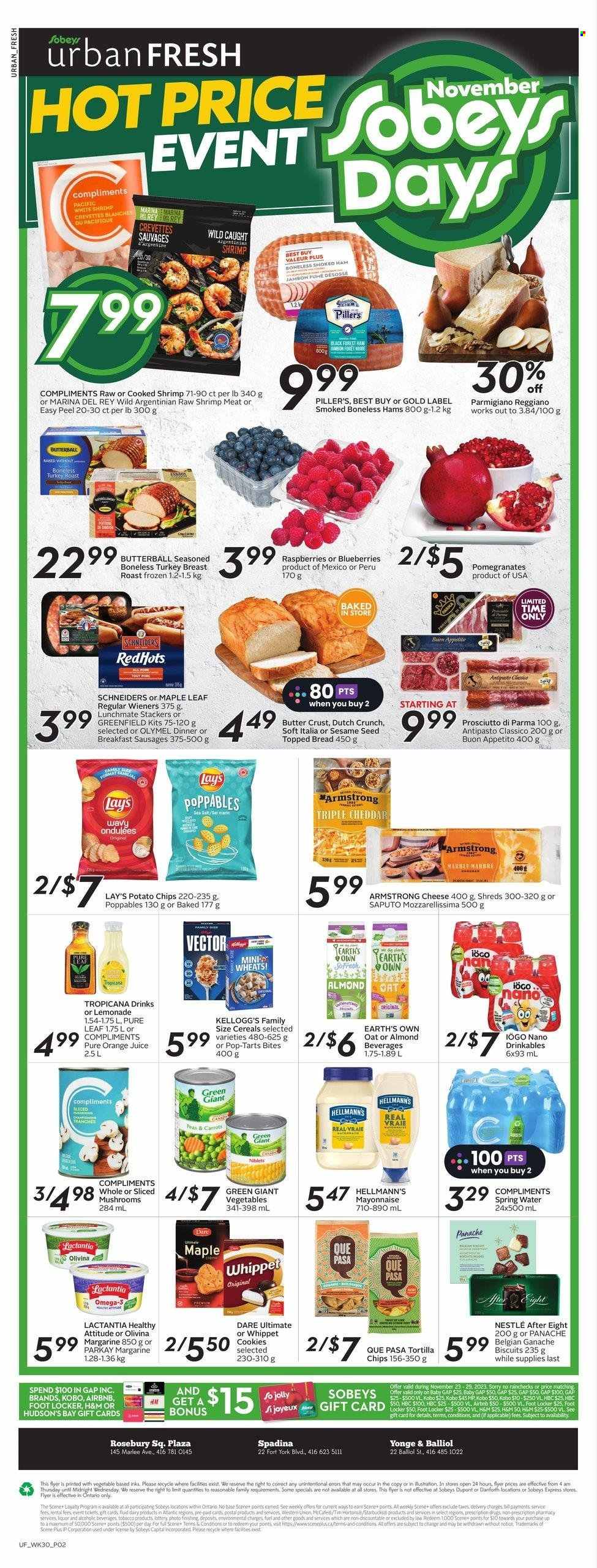 Sobeys Urban Fresh flyer - November 23, 2023 - November 29, 2023. Page 2